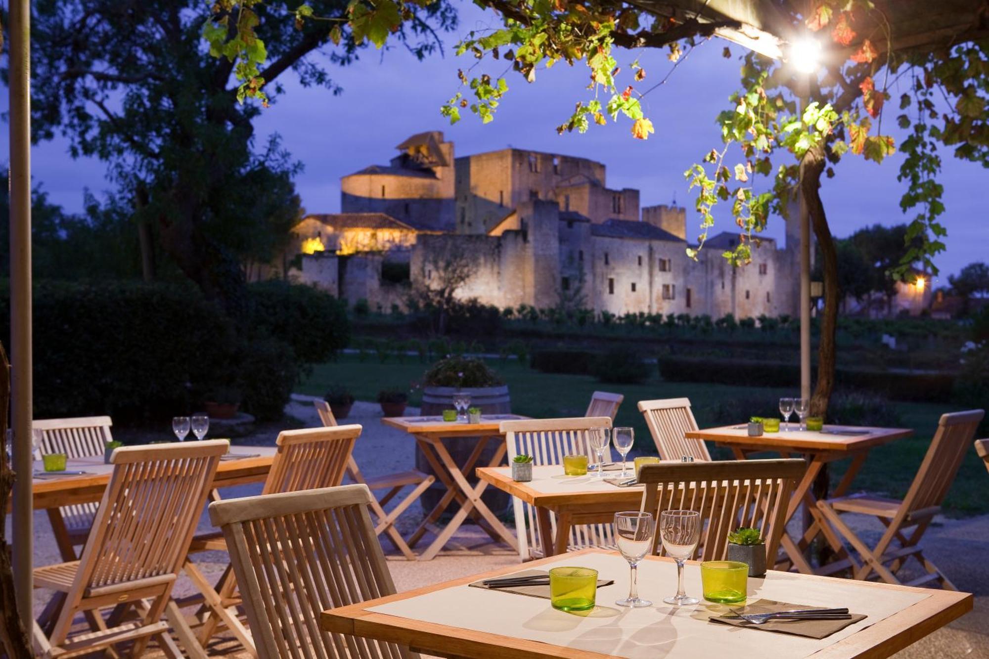 Logis L'Auberge De Larressingle Exterior foto