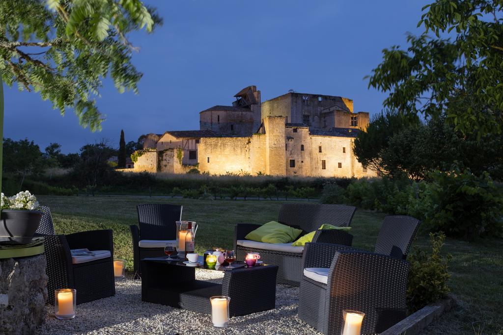 Logis L'Auberge De Larressingle Exterior foto